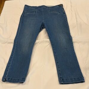 Pilcro and the Letterpress Blue Ankle Jeans from Anthropology